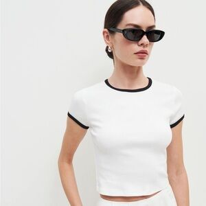 Reformation Ringer Muse Tee